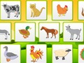 Spil Farm Animals Kids Learning Memory  online