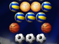 Spil Bubble Shooter Golden Fodbold  online
