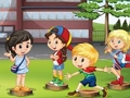 Spil Skole sjov forskelle  online