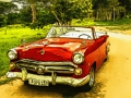 Spil Cubanske Vintage Cars Jigsaw  online
