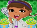 Spil Dottie Doc McStuffins Cupcake Maker online