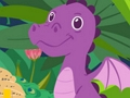 Spil Sød dinosaurer farvelægning online