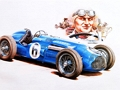 Spil Maleri Vintage Cars puslespil  online