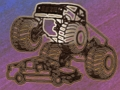 Spil Monster Trucks Farvelægning  online