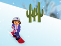 Spil Dora Snow Skates  online