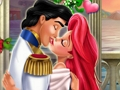 Spil Havfrue prinsesse mistelten kys  online