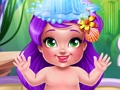 Spil Havfrue babybad  online