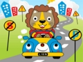 Spil Dyr driver puslespil online