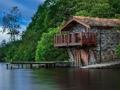 Spil Lake Cottage puslespil  online