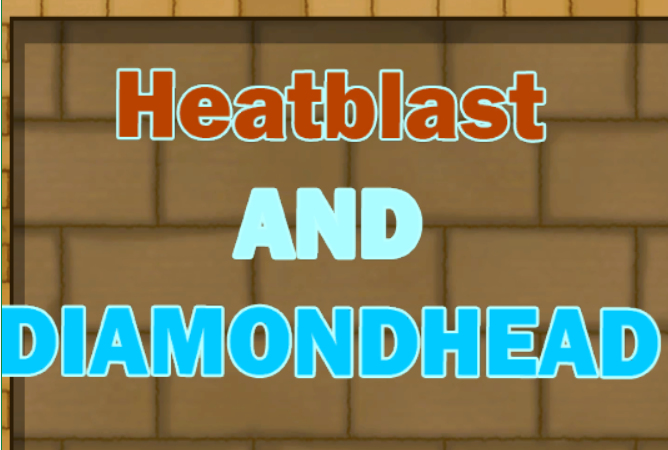 Spil Heatblast og diamanthoved  online