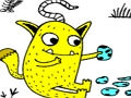 Spil Sjove monstre -puslespil online