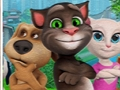 Spil Talking Tom Puslespil  online
