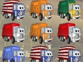 Spil Matching af skraldebiler  online