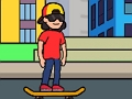 Spil Skateboard Wheelie online