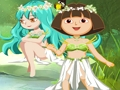 Spil Dora med guiden i skoven  online