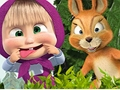 Spil Masha og Bear Jigsaw Puzzle Collection online
