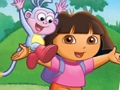 Spil Find 7 forskelle Dora  online
