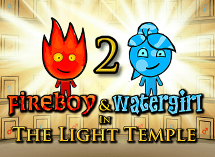 Spil Ild og Vand 2 i Light Temple  online