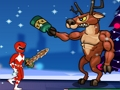 Spil Power Rangers julekørsel  online