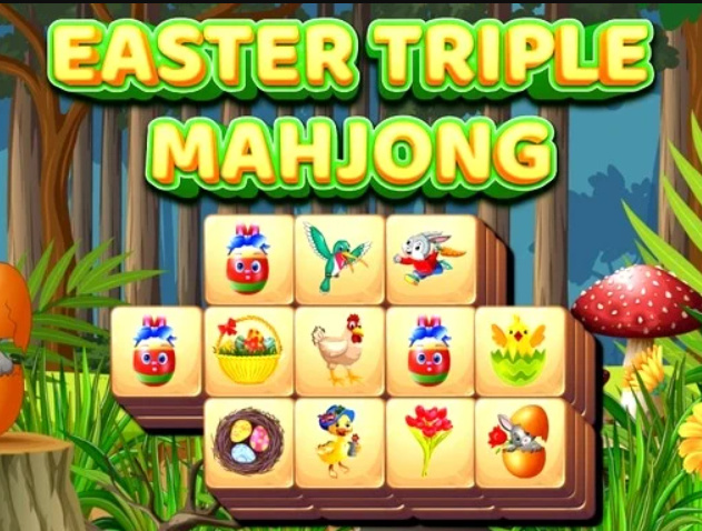 Spil Påske Triple Mahjong  online