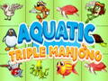 Spil Aquatic Triple Mahjong online