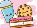 Spil Kawaii Food Jigsaw online