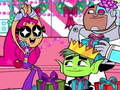 Spil Teen Titans julestjerner online