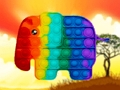 Spil Vilde dyr Pop It Jigsaw  online