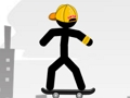 Spil Stickman skater online