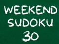 Spil Weekend Sudoku 30 online