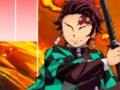 Spil Anime Kimetsu ingen Demon Slayer klaverfliser  online