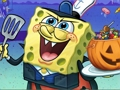 Spil SpongeBob Halloween puslespil  online