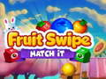 Spil Frugt swipe matcher det online