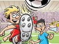 Spil Fodbold slide puslespil  online