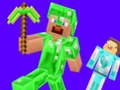 Spil Minecraft: Creeper vs Enderman  online