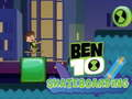 Spil Ben 10 skateboarding online