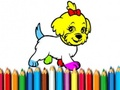 Spil Tilbage til skolen: Doggy Malebog  online