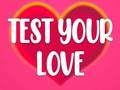 Spil Test din kærlighed  online