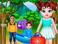 Spil Baby Taylor tager på camping  online