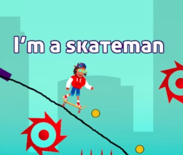 Spil Jeg er en skatemand  online