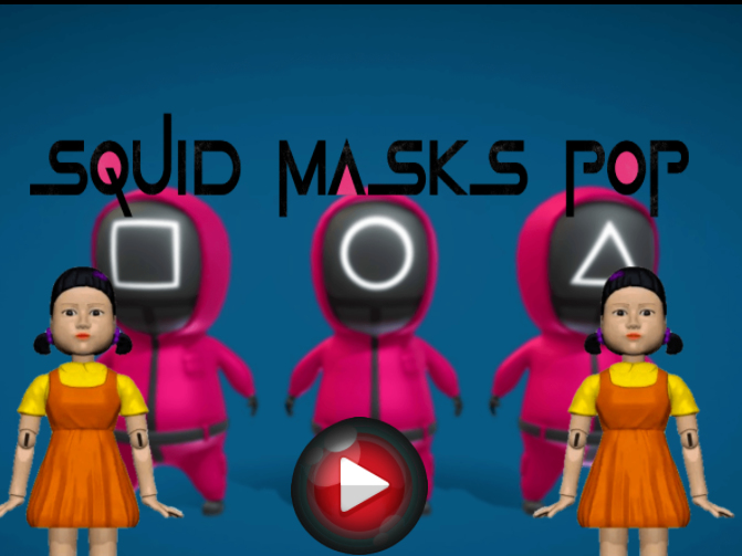Spil Blækspruttemasker Pop  online