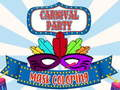 Spil Carnival Party Mask Farvelægning  online