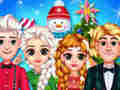 Spil Frozen Princess Christmas Celebration online