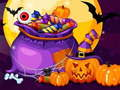 Spil Witch's House Halloween-puslespil  online