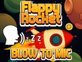 Spil Flappy raket med blæser  online