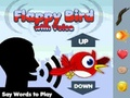 Spil Flappy fugl med stemme  online