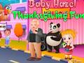 Spil Baby Hazel. Thanksgiving sjov  online