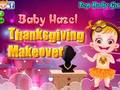 Spil Baby Hazel Thanksgiving makeover online