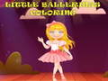 Spil Farvelægning af små ballerinaer  online