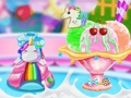 Spil Unicorn Ice Cream Corn Maker online